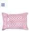 40s Cotton Pillow Cover In Graphic Block Print